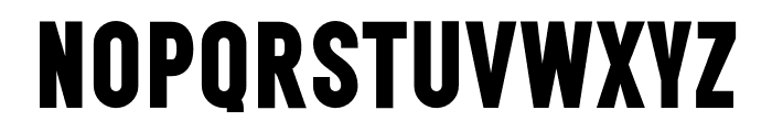 Nexline Regular Font UPPERCASE