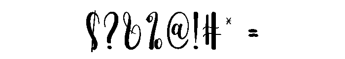 Next December Font OTHER CHARS