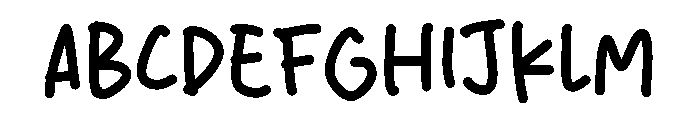 Next Week Font UPPERCASE