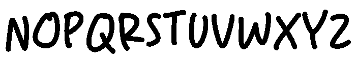 Next Week Font UPPERCASE