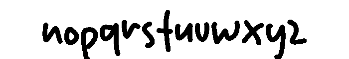 Next Week Font LOWERCASE
