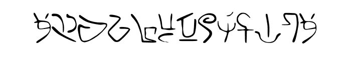 Nexus Font UPPERCASE