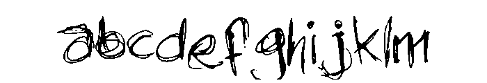 newSlendermanswriting FONT