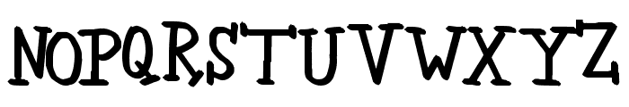 newbie serif Font LOWERCASE