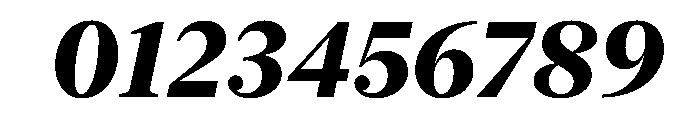 New York Extra Large Heavy Italic Font OTHER CHARS