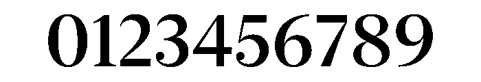 New York Extra Large Medium Font OTHER CHARS