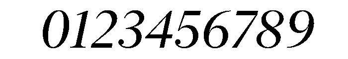 New York Extra Large Regular Italic Font OTHER CHARS