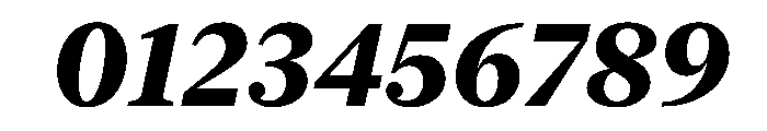 New York Large Heavy Italic Font OTHER CHARS
