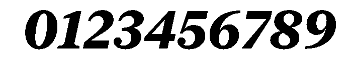 New York Medium Heavy Italic Font OTHER CHARS
