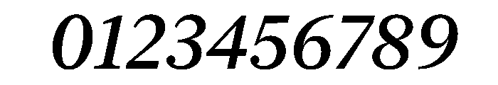 New York Medium Medium Italic Font OTHER CHARS