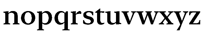 New York Medium Medium Font LOWERCASE