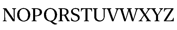 New York Medium Regular Font UPPERCASE