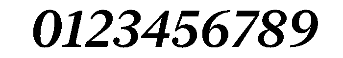 New York Medium Semibold Italic Font OTHER CHARS