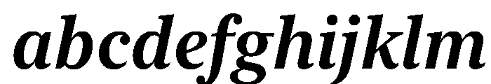 New York Medium Semibold Italic FONT