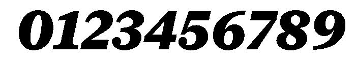 New York Small Black Italic Font OTHER CHARS