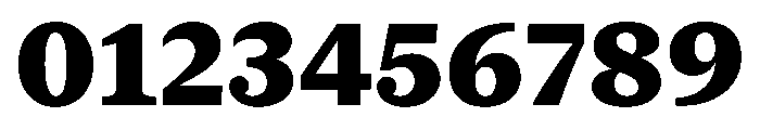 New York Small Black Font OTHER CHARS