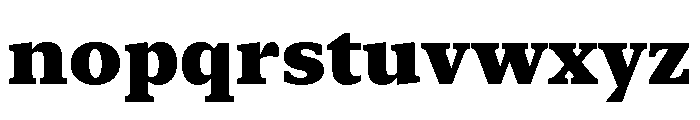 New York Small Black Font LOWERCASE