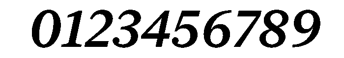 New York Small Semibold Italic Font OTHER CHARS