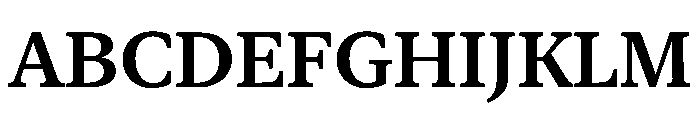 New York Small Semibold Font UPPERCASE