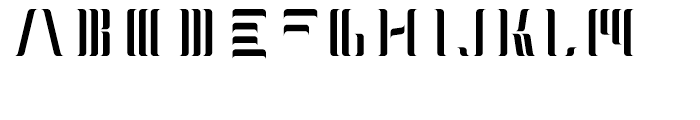 NEOLUX Regular Font UPPERCASE