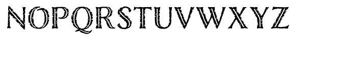 Nelson Engraved Font LOWERCASE