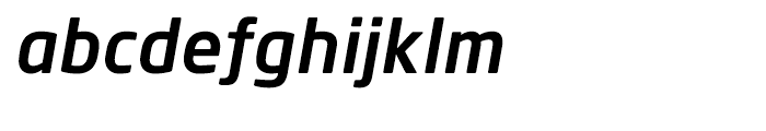 Neo Sans Cyrillic Medium Italic Font LOWERCASE
