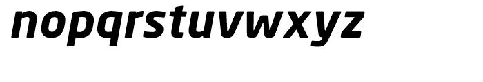 Neo Sans Greek Bold Italic Font LOWERCASE