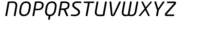 Neo Tech Italic Font UPPERCASE