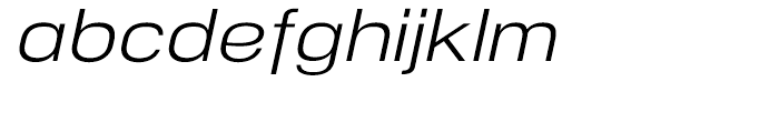 NeoGram Extended Italic Font LOWERCASE