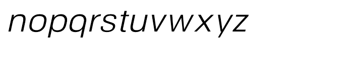 NeoGram Italic Font LOWERCASE