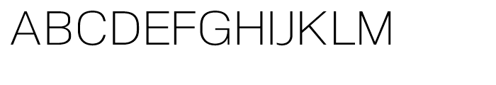 NeoGram Light Font UPPERCASE