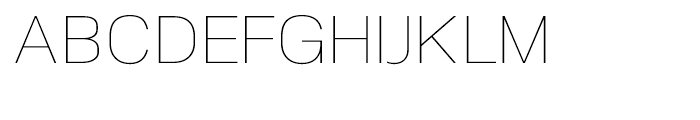 NeoGram Ultra Light Font UPPERCASE