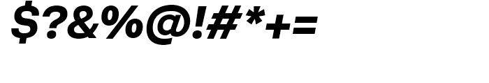 Neogrotesk Essential Alt Black Italic Font OTHER CHARS