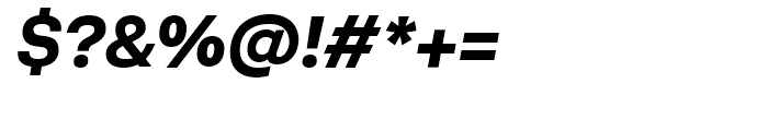 Neogrotesk SC Black Italic Font OTHER CHARS