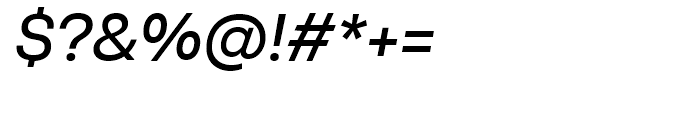 Neogrotesk SC Regular Italic Font OTHER CHARS