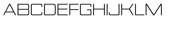 Nesobrite Semi Expanded Book Font UPPERCASE