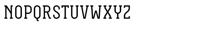 Neubau Serif Regular Font UPPERCASE