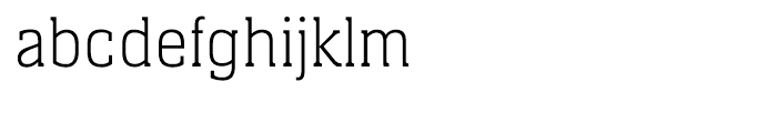 Neue Aachen Thin Font LOWERCASE