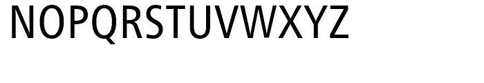 Neue Frutiger Condensed Regular Font UPPERCASE