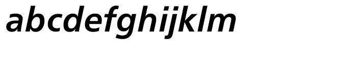 Neue Frutiger Cyrillic Bold Italic Font LOWERCASE