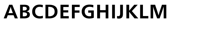 Neue Frutiger Cyrillic Bold Font UPPERCASE