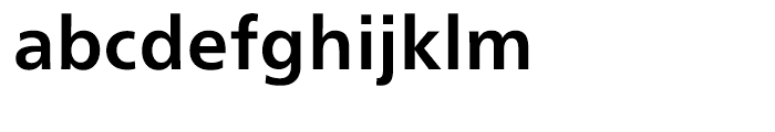Neue Frutiger Cyrillic Bold Font LOWERCASE
