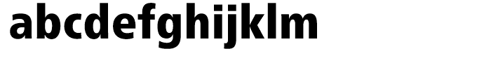 Neue Frutiger Cyrillic Condensed Black Font LOWERCASE