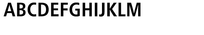 Neue Frutiger Cyrillic Condensed Bold Font UPPERCASE