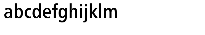 Neue Frutiger Cyrillic Condensed Medium Font LOWERCASE