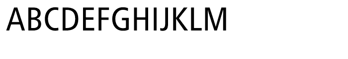 Neue Frutiger Cyrillic Condensed Regular Font UPPERCASE