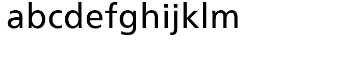 Neue Frutiger Thai Modern Regular Font LOWERCASE
