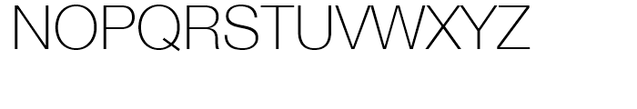 Neue Helvetica 35 Thin Font UPPERCASE