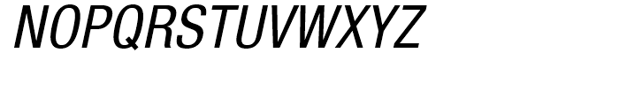 Neue Helvetica 57 Condensed Oblique Font UPPERCASE