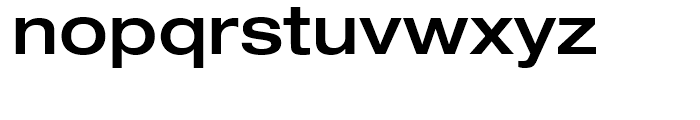 Neue Helvetica 63 Medium Extended Font LOWERCASE